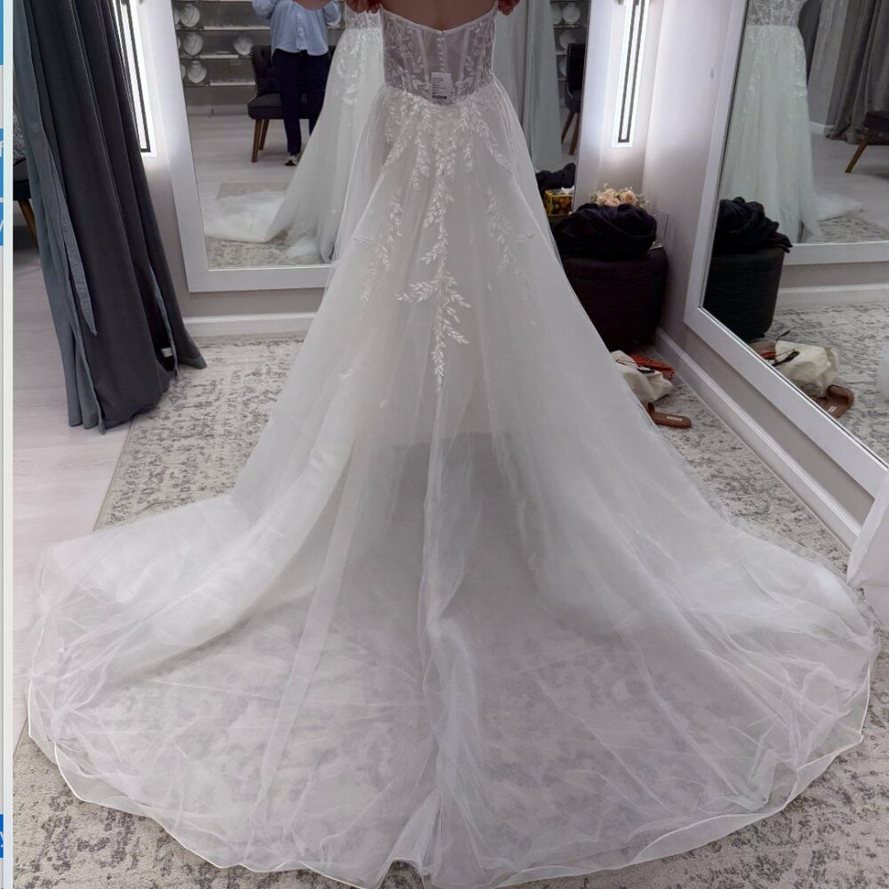Essence of Australia AU Size 14 Ivory Wedding Dress d3787